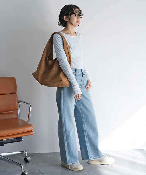 SLOBE IENA（スローブイエナ）の「《追加6》SLOBE トライアングルBAG（トートバッグ・レディース・ブラック/ブラウン・FREE）」の17枚目の写真