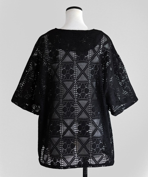 Marient(マリエント)の「クロシェサマーニットCD(カーディガン/ボレロ・レディース・アイボリー/ブラック・FREE)」の18枚目の写真