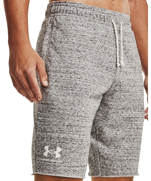 UNDER ARMOUR(アンダーアーマー)の「UAライバルテリー ショーツ(トレーニング/メンズ)(その他パンツ・メンズ・ホワイト・XL/S/L/M)」の5枚目の写真