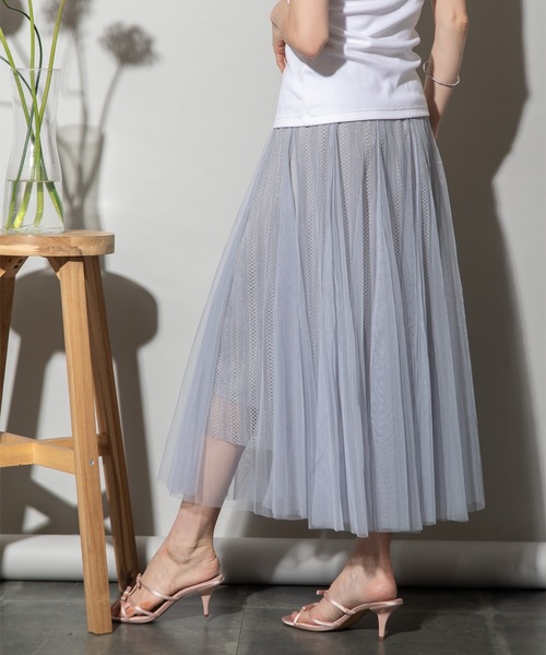 lodie（ロディ）の「カサネスパンチュール フレアスカート（スカート