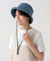 デニムエッジアップUVハット