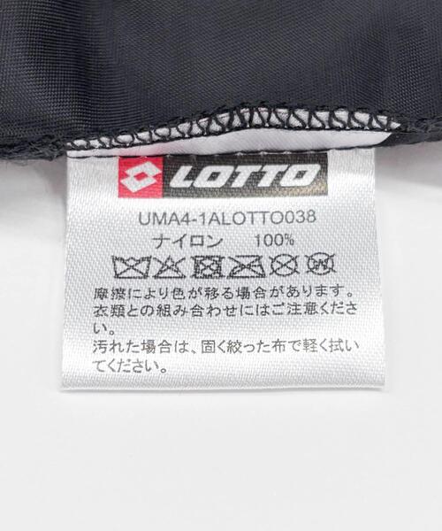 LOTTO（ロット）の「LOTTO　LOGO JACQURDTAPE TOTE BAG（トートバッグ・メンズ・ネイビー/グリーン/ブラック・FREE）」の4枚目の写真