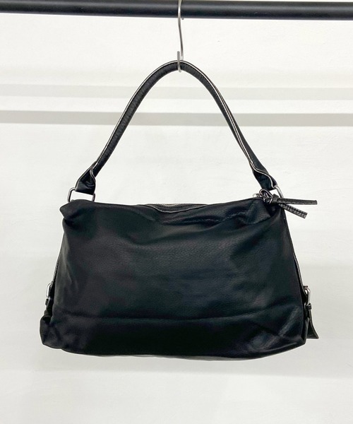 GENTLEWOMAN ショルダーバッグ ブラック ハート ハートキルトショルダーバッグ[品番：STJW0013564