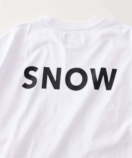 SNOW PEAK / スノーピーク 別注 ”PEAK SNOW” ロゴTシャツ（T