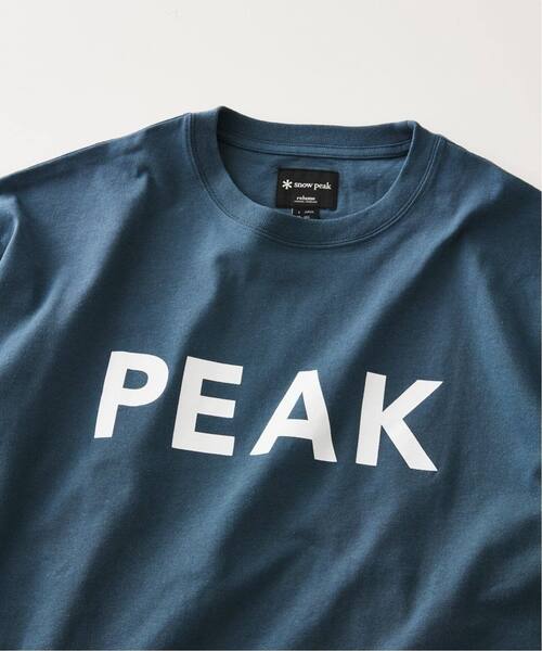 SNOW PEAK / スノーピーク 別注 ”PEAK SNOW” ロゴTシャツ（T