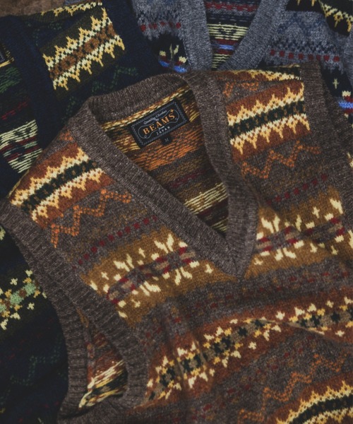 BEAMS PLUS（ビームスプラス）の「□REMI RELIEF / ウール ボアベスト