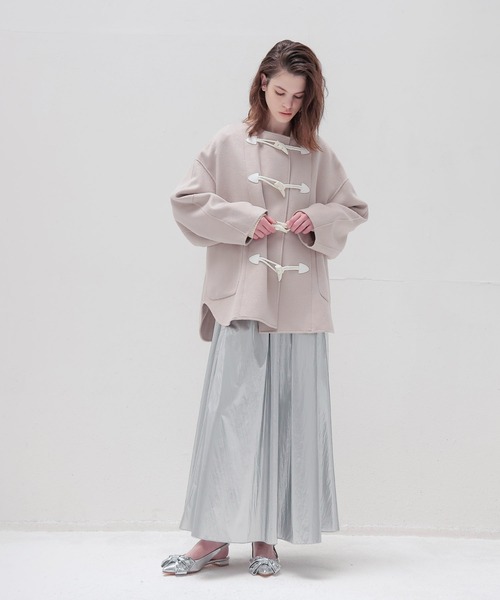 TSURU by Mariko Oikawa(ツルバイマリコオイカワ)の「TSURU by Mariko Oikawa / Ailes(ビッグリボン付きフラットシューズ WW-2253500)(パンプス・レディース・ブラック/シルバー・37/36)」の5枚目の写真