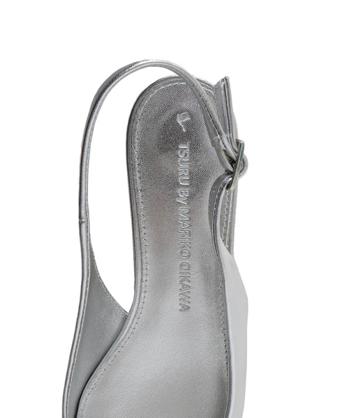 TSURU by Mariko Oikawa(ツルバイマリコオイカワ)の「TSURU by Mariko Oikawa / Ailes(ビッグリボン付きフラットシューズ WW-2253500)(パンプス・レディース・ブラック/シルバー・37/36)」の17枚目の写真