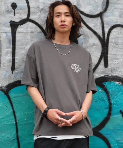 WEGO（ウィゴー）の「WEGO/ダメージタンクトップ（タンクトップ・メンズ・ホワイト/スミクロ/ブラック・LARGE/MEDIUM）」の9枚目の写真