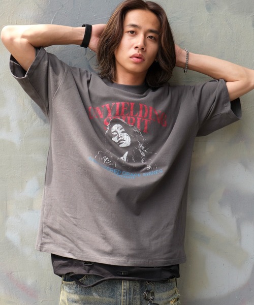 WEGO（ウィゴー）の「WEGO/ダメージタンクトップ（タンクトップ・メンズ・ホワイト/スミクロ/ブラック・LARGE/MEDIUM）」の15枚目の写真