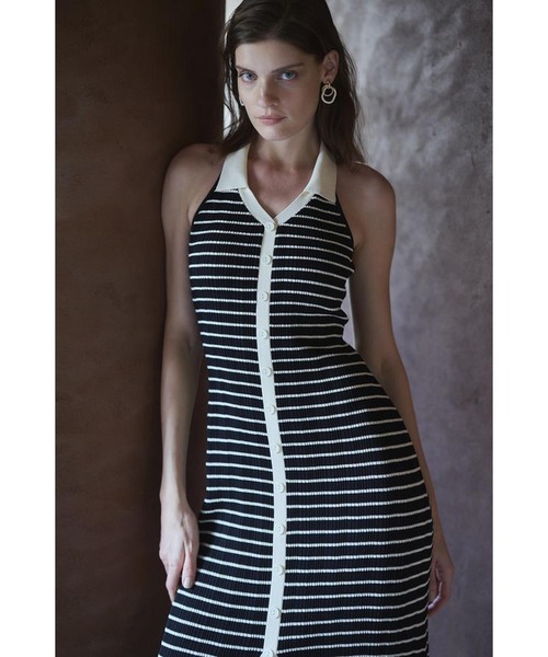 Estella.K（エステラケー）の「Gillian Knit Dress ランダムリブニットドレス（ワンピース・レディース・ブラック系その他/ブラック系その他2・FREE）」の17枚目の写真