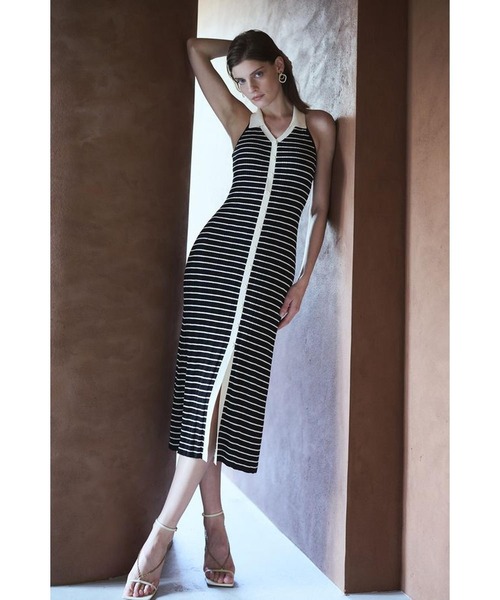 Estella.K（エステラケー）の「Gillian Knit Dress ランダムリブニットドレス（ワンピース・レディース・ブラック系その他/ブラック系その他2・FREE）」の19枚目の写真