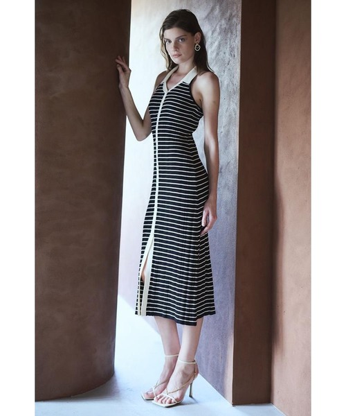 Estella.K（エステラケー）の「Gillian Knit Dress ランダムリブニットドレス（ワンピース・レディース・ブラック系その他/ブラック系その他2・FREE）」の14枚目の写真