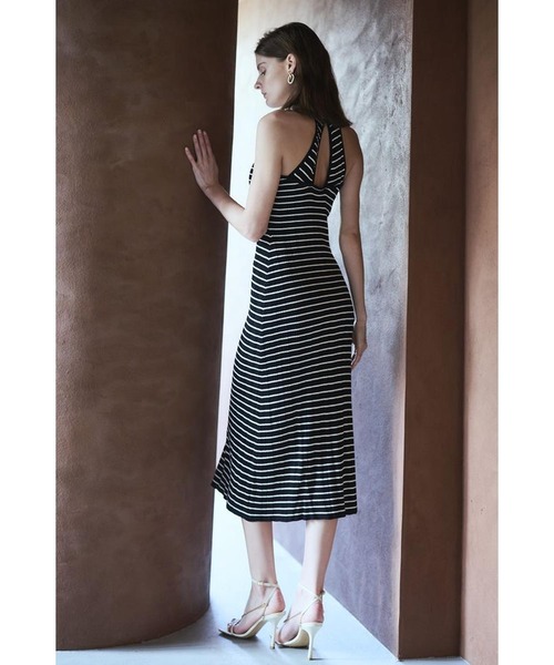 Estella.k Gillian Knit Dressランダムリブニットドレス Gillian Knit Dress ランダムリブニットドレス（ワンピース