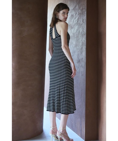 Estella.K（エステラケー）の「Gillian Knit Dress ランダムリブニットドレス（ワンピース・レディース・ブラック系その他/ブラック系その他2・FREE）」の12枚目の写真