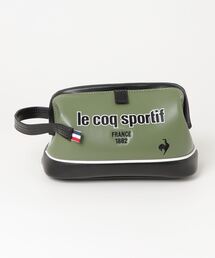 le coq sportif GOLF（ルコックスポルティフゴルフ）の「【le coq sportif GOLF】がま口開口 マグネットカートポーチ　ゴルフ（ポーチ）」