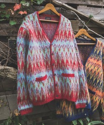 BEAMS PLUS | ダブル ジャカード シェブロン パターン カーディガン(カーディガン/ボレロ)