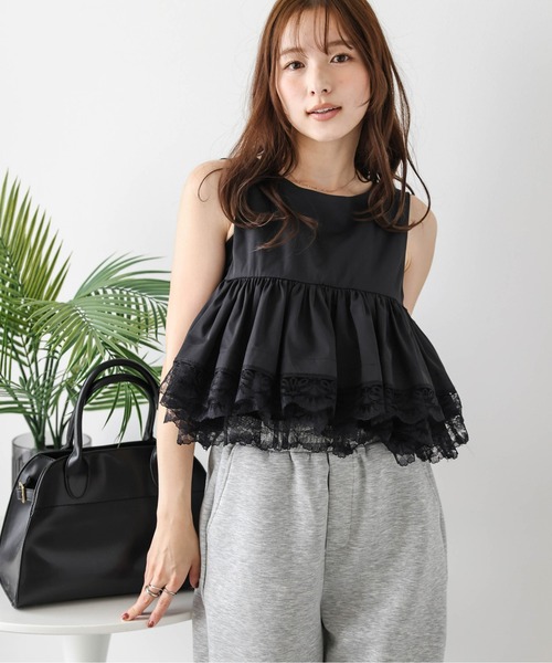 shalom レーストップス SHALOM(シャローム) トップス(レディース) - 海外通販のBUYMA