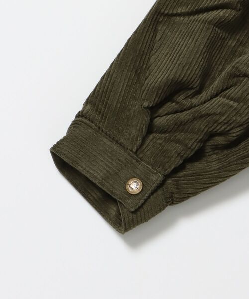 BEN DAVIS（ベンデイビス）の「【BEN DAVIS（ベンデイビス）】REMOVAL BOA COLLAR CORD JACKET /ジャケット ボア 刺繍 ワッペン スイングトップ（その他アウター・メンズ・カーキ/ブラウン/ネイビー・X-LARGE/LARGE/MEDIUM）」の14枚目の写真