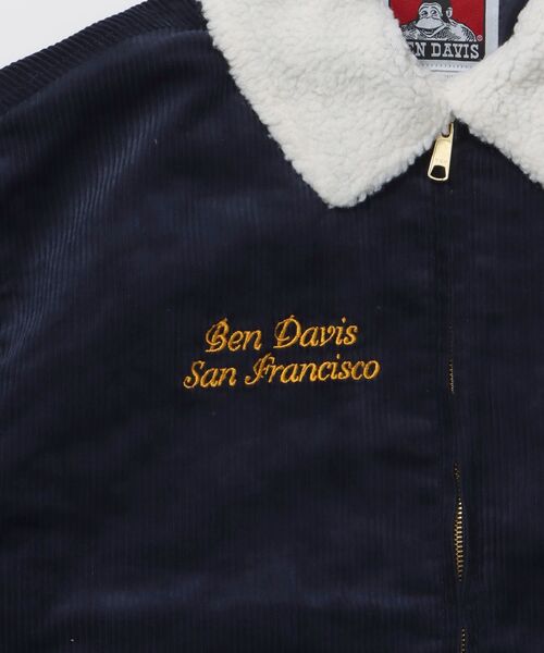 BEN DAVIS（ベンデイビス）の「【BEN DAVIS（ベンデイビス）】REMOVAL BOA COLLAR CORD JACKET /ジャケット ボア 刺繍 ワッペン スイングトップ（その他アウター・メンズ・カーキ/ブラウン/ネイビー・X-LARGE/LARGE/MEDIUM）」の21枚目の写真