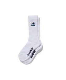 XLARGE(GNXg[W)SLANTED OG EMBROIDERED SOCKS(\bNX/C)