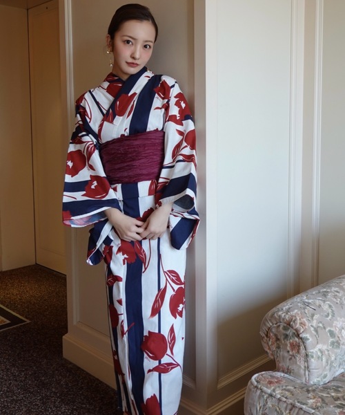 ルオシー louisy 浴衣 うちらのなつやすみ 浴衣アレンジ集🫶💗 浴衣はスマイルランドと