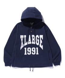「美品」XLARGE ネイビー パーカー 極美品‼️ XLARGE ネイビー フード付きパーカー - メルカリ