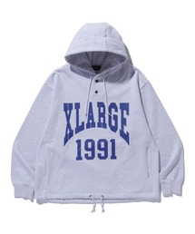 XLARGE | DEFORMATION HOODED SWEATSHIRT(パーカー)
