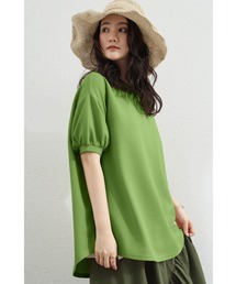 Tシャツ/カットソー（グリーン・カーキ/緑色系・ロング丈