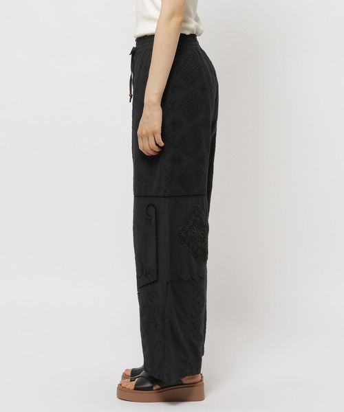 ニコアンド　リメイク風レースパンツ　新品 リメイク風レースパンツ（その他パンツ）｜niko and