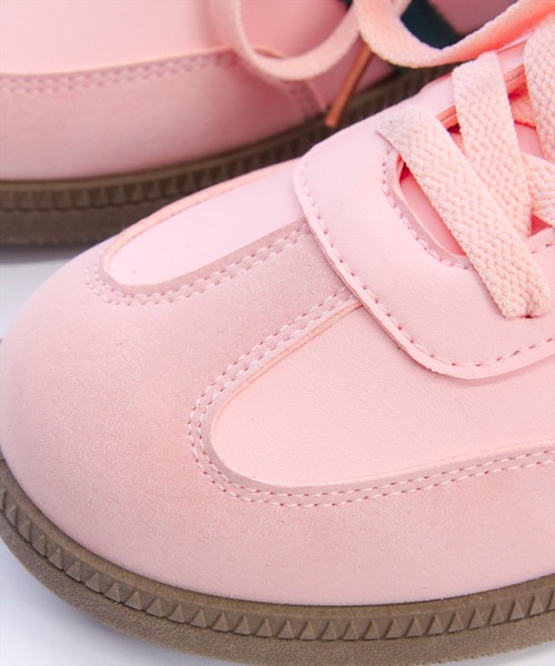 clear（クリア）の「ダブルラインスニーカー[着回し抜群 軽量 ベーシック]≪新色追加≫（スニーカー・レディース・オフホワイト/ブラック/ピンク・L/M）」の19枚目の写真