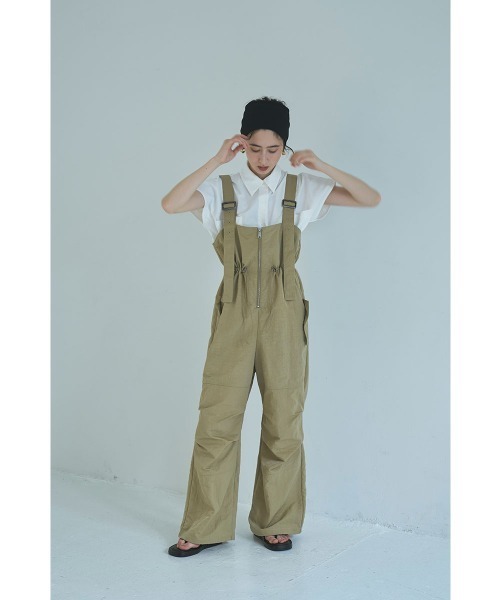 marjour(マージュール)の「NUANCE NYLON SHIRTS(シャツ/ブラウス・レディース・ブラック/オフホワイト・M)」の16枚目の写真