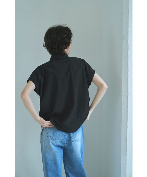 marjour(マージュール)の「NUANCE NYLON SHIRTS(シャツ/ブラウス・レディース・ブラック/オフホワイト・M)」の19枚目の写真