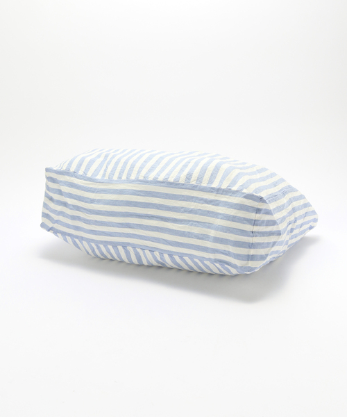 journal standard Furniture (ジャーナルスタンダードファニチャー)の「【R&D.M.Co/オールドマンズテイラー】FOOT BALL STRIPE TOTE トートバッグ(トートバッグ・レディース・ブルー系その他・FREE)」の4枚目の写真