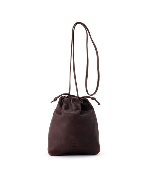 IL BISONTE（イルビゾンテ）の「IL BISONTE / VACCHETTA VINTAGE / クロスボディバッグ / 2025 AUTUMN WINTER（ショルダーバッグ・レディース・レンガ/ナチュラル/ブラック/ダークブラウン・FREE）」の3枚目の写真