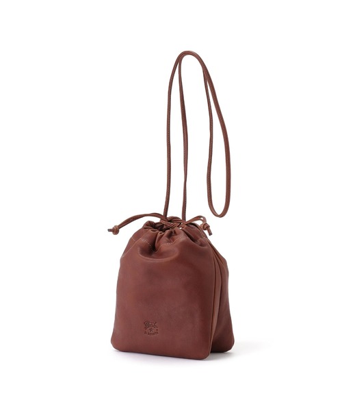 IL BISONTE（イルビゾンテ）の「IL BISONTE / VACCHETTA VINTAGE / クロスボディバッグ / 2025 AUTUMN WINTER（ショルダーバッグ・レディース・レンガ/ナチュラル/ブラック/ダークブラウン・FREE）」の5枚目の写真