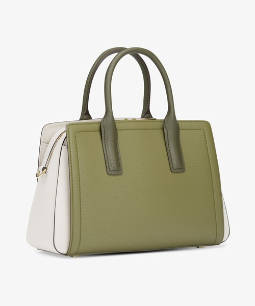 MICHAEL KORS(マイケルコース)の「LAILA カラーブロック ぺブルレザー サッチェル スモール(ハンドバッグ・レディース・グリーン系その他・FREE)」の5枚目の写真