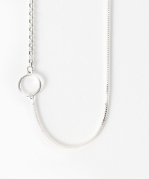 Jieda(WG_)JIEDA / WG_ 925SILVER SWITCHING NECKLACE / GD04(lbNX)