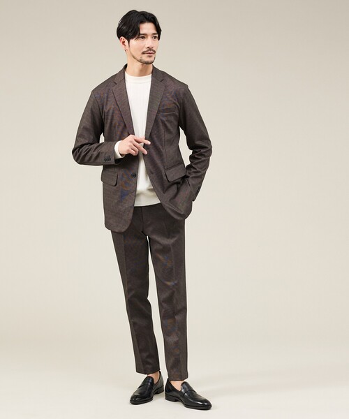 ABAHOUSE GRAY(アバハウスグレイ)の「【カシミヤタッチ】プルオーバー クルーネック ニット / ウォッシャブル(ニット/セーター・メンズ・セージグリーン/チャコールグレー/ブラック/ホワイト/ネイビー・46/48/50)」の14枚目の写真