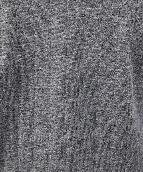 ABAHOUSE GRAY(アバハウスグレイ)の「【カシミヤタッチ】プルオーバー クルーネック ニット / ウォッシャブル(ニット/セーター・メンズ・セージグリーン/チャコールグレー/ブラック/ホワイト/ネイビー・46/48/50)」の13枚目の写真