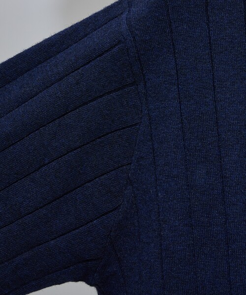 ABAHOUSE GRAY(アバハウスグレイ)の「【カシミヤタッチ】プルオーバー クルーネック ニット / ウォッシャブル(ニット/セーター・メンズ・セージグリーン/チャコールグレー/ブラック/ホワイト/ネイビー・46/48/50)」の10枚目の写真