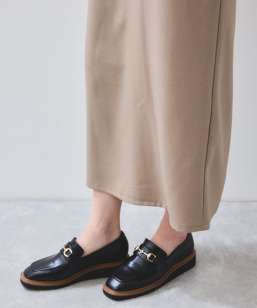 ワンピース 「美easy」ウーリッシュ ペプラム切替キャミワンピース「洗える」 VIS｜【WEB限定】【美easy】ウーリッシュ ペプラム切替キャミ