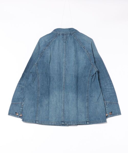 Levi's ライトブルー プリーツ デニムジャケット L Levi's ライトブルー プリーツ デニムジャケット L - メルカリ