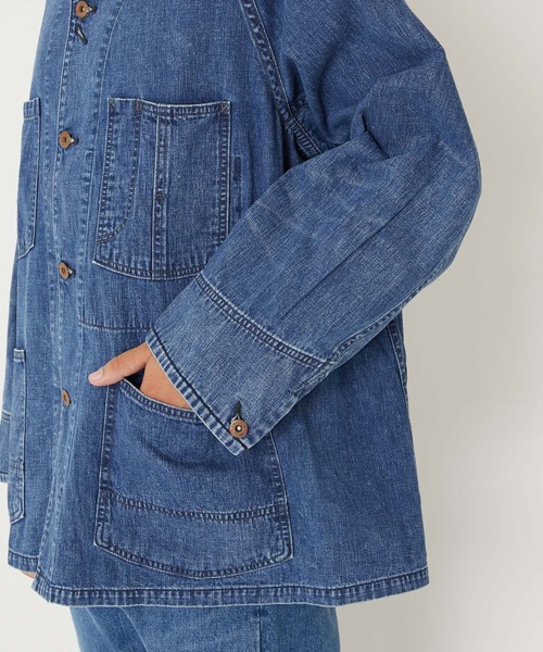 Levi's ライトブルー プリーツ デニムジャケット L Levi's ライトブルー プリーツ デニムジャケット L - メルカリ