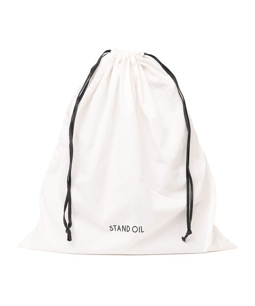 STANDOIL（スタンドオイル）の「STAND OIL: スクエア ロー バッグ（トートバッグ・レディース・ブラック・ONE SIZE）」の9枚目の写真