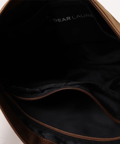ムラサキスポーツ(ムラサキスポーツ)の「【限定】DEAR LAUREL/ディアローレル DAILY SHOULDER ショルダーバック 耐水 撥水 DL25F10501(ショルダーバッグ・メンズ・ブラック/カーキ/ベージュ・FREE)」の6枚目の写真