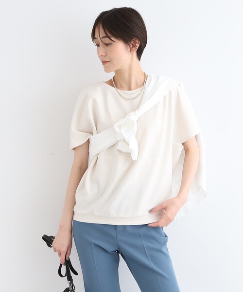 インディヴィ♡indivi♡トップス ヘアリージャカードトップス（シャツ・ブラウス） | INDIVI