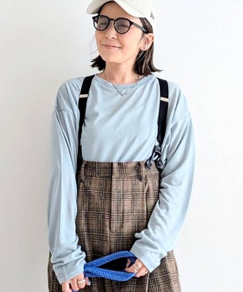 notch. by yui 】スラブシアーオーバートップス（Tシャツ