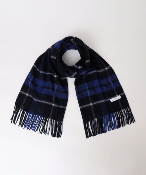 quaranciel: カシミヤ ミックス チェック ストール 25AW（ストール