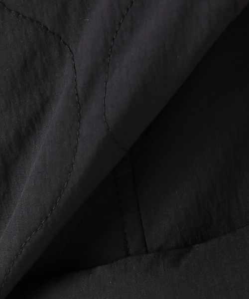 B.C STOCK（ベーセーストック）の「《追加3》【WEB+一部店舗限定】保温 / リブ付き中綿ブルゾン（その他アウター・レディース・ブラック/カーキ/アイボリー・FREE）」の13枚目の写真